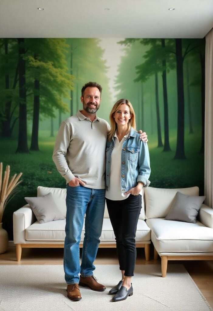 Kreative Design-Tapeten fürs Wohnzimmer schaffen Wohlfühlräume mit Stil und Persönlichkeit, die nachhaltig begeistern Design-Tapeten fürs Wohnzimmer schaffen mit floralen Mustern und innovativen Lösungen ein stilvolles Ambiente, dank des KINGKONG werbefabrik.