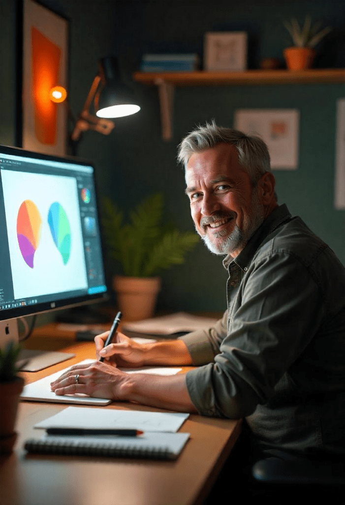 Die Magie der LED-Arbeitsleuchten im Grafikdesign zeigt, wie Du kreative Prozesse aufblühen lassen kannst. Kreative Prozesse im Grafikdesign entfalten sich durch die hochwertigen LED-Arbeitsleuchten von KINGKONG werbefabrik, die optimale Beleuchtung bieten.