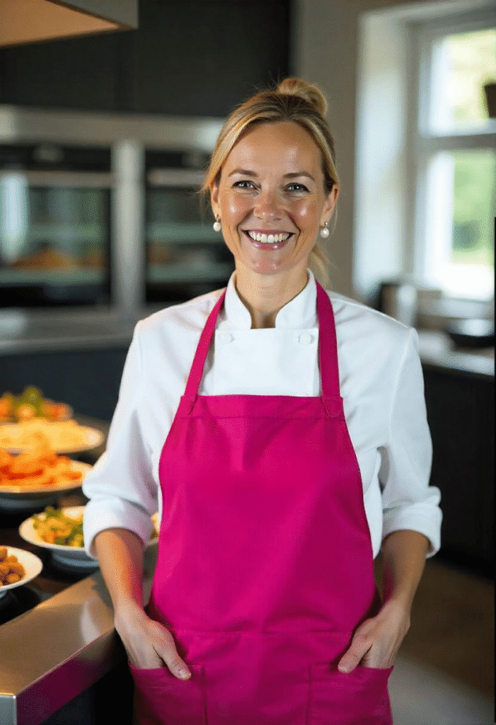 Gastro-Schürze mit individuellem Druck – funktional, stilvoll und markenstark Gastro-Schürze mit hochwertigem Druck für Küche, Service und Event-Catering im Corporate Design