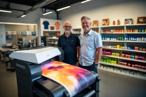 sublimationsdruck druckverfahren im detail KINGKONG werbefabrik