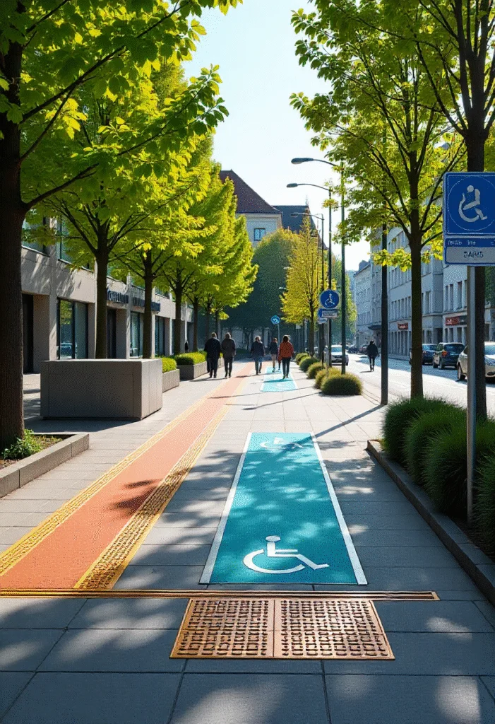Barrierefreie Leitsysteme für Sehbehinderte und Mobilitätseingeschränkte