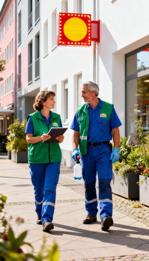 Ganzheitliche Pflege von Werbeanlagen und Leuchtsystemen Professioneller Service zur Pflege und Wartung von Werbeanlagen im Außenbereich